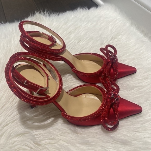 Mach & Mach Crystal Double Bow pointed toe pump size‎ 37.5EU - Picture 10 of 15